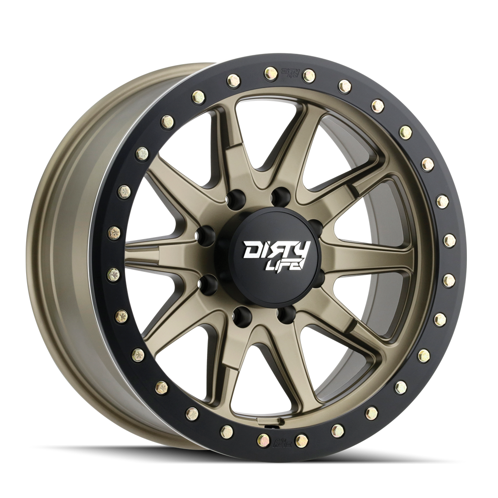DIRTY LIFE DT-2 SATIN GOLD 20x9.0 8x165.1 et0 130.8