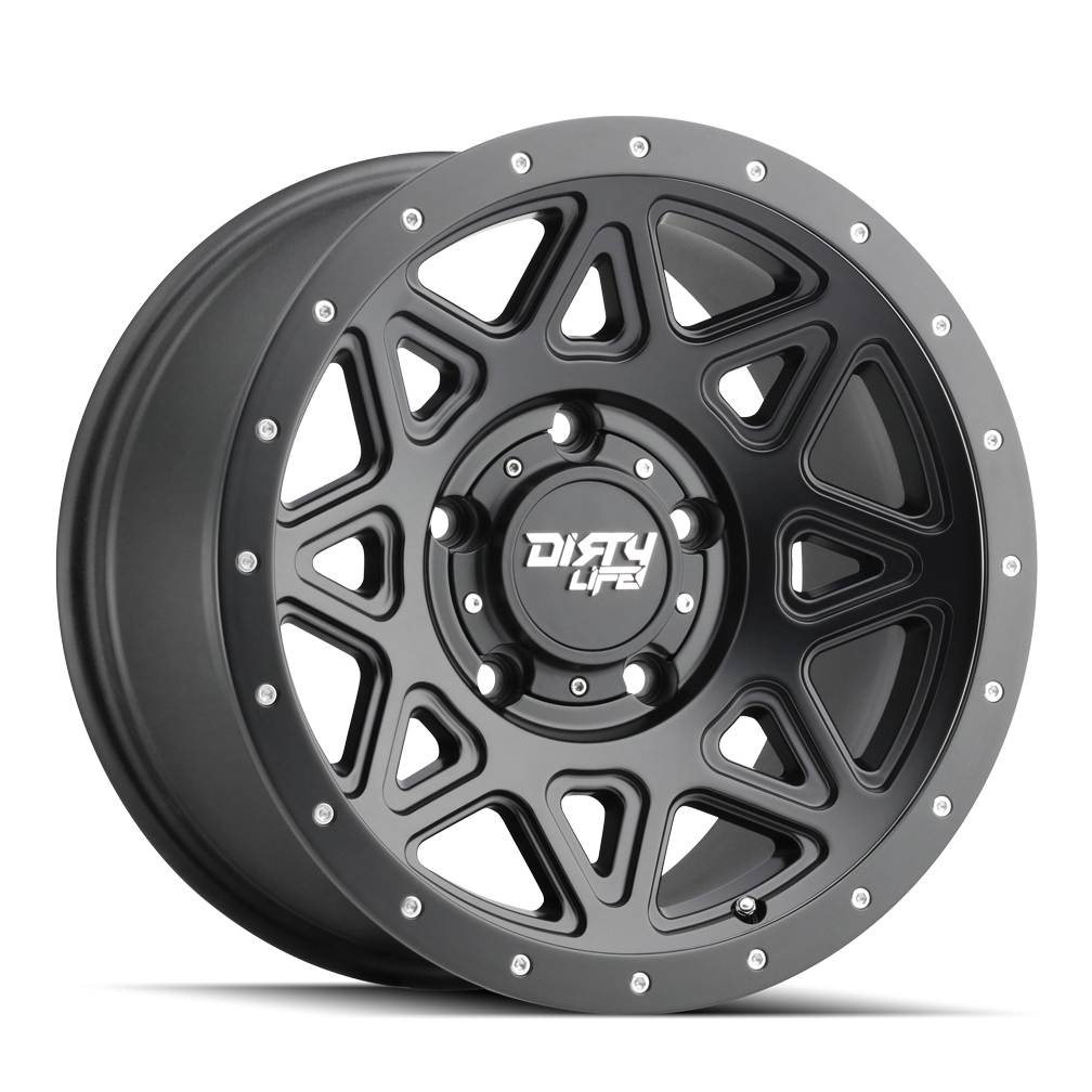 DIRTY LIFE THEORY SATIN BLACK 16x8.0 6x139.7 et0 106