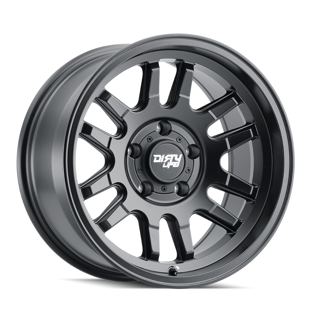 DIRTY LIFE CANYON MATTE BLACK 17x9.0 5x150 et0 110