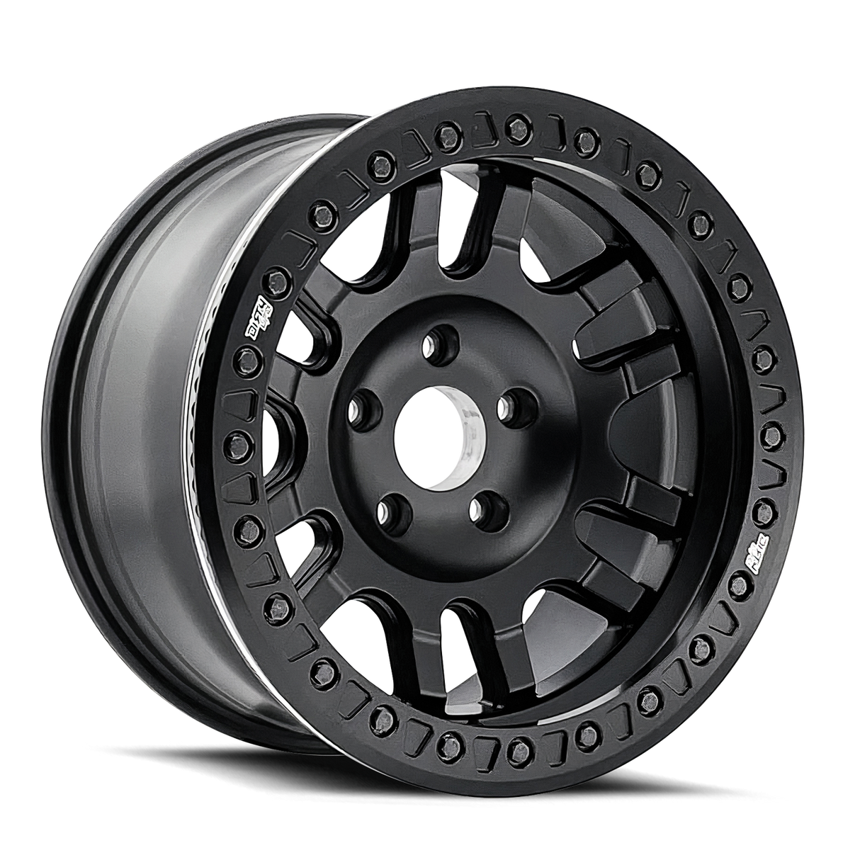 DIRTY LIFE CANYON RACE MATTE BLACK 17x9.0 5x127 et-38 71.5