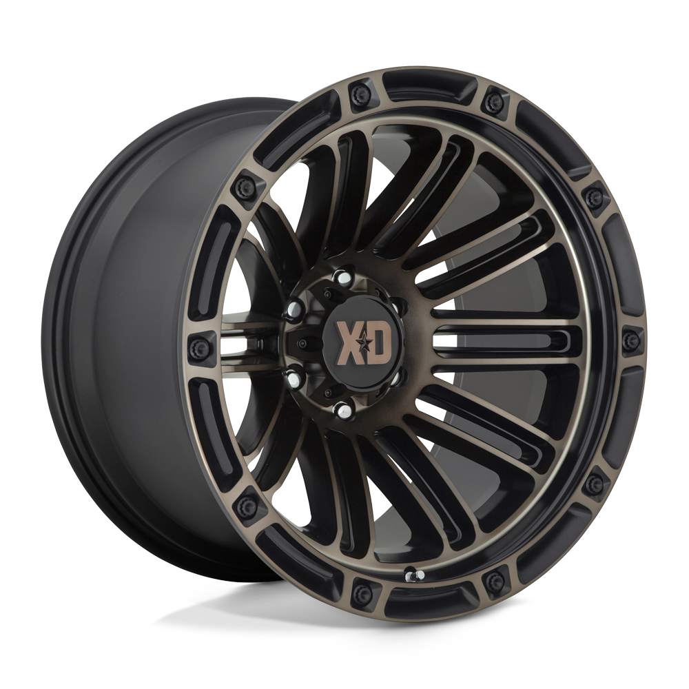 XD XD846 DOUBLE DEUCE SATIN BLACK W/ DARK TINT 20X10 8x180 et-18 124.2
