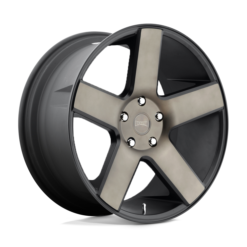 DUB 1PC S116 BALLER MATTE BLACK DOUBLE DARK TINT 22X8.5 5x114.3 et38 72.56