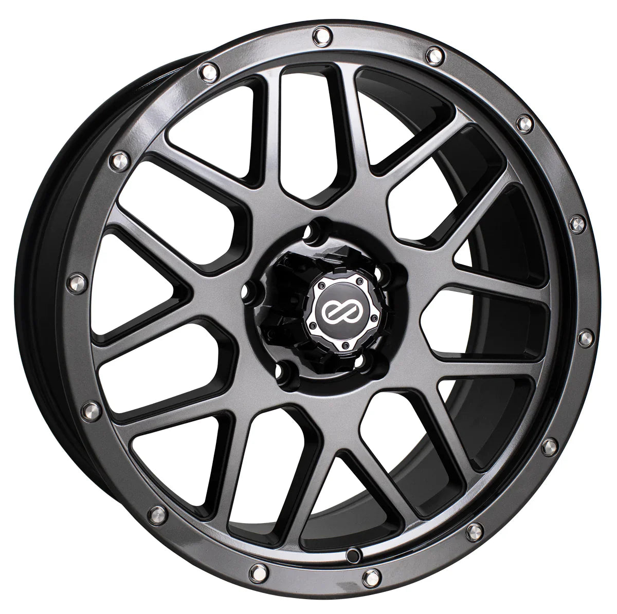 Enkei matrix gunmetal paint 18X9 6X139 et-1 CB108 - 526-890-84N10GM