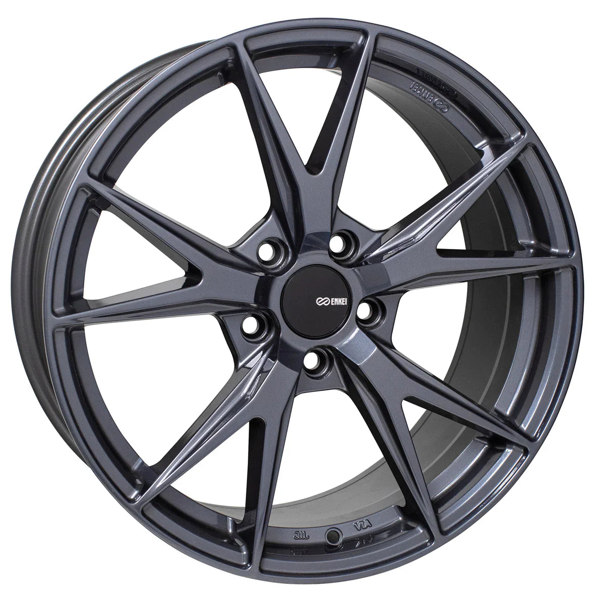 Enkei phoenix blue gunmetal 17X7.5 5X114 et38 CB72.6 - 523-775-6538BGM