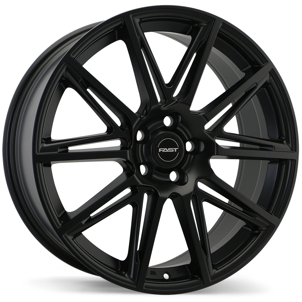 Fast Wheels Switch Satin Black 20x8.0 5x114.3 et45 66.1 F212N-2080-65BT+45F661