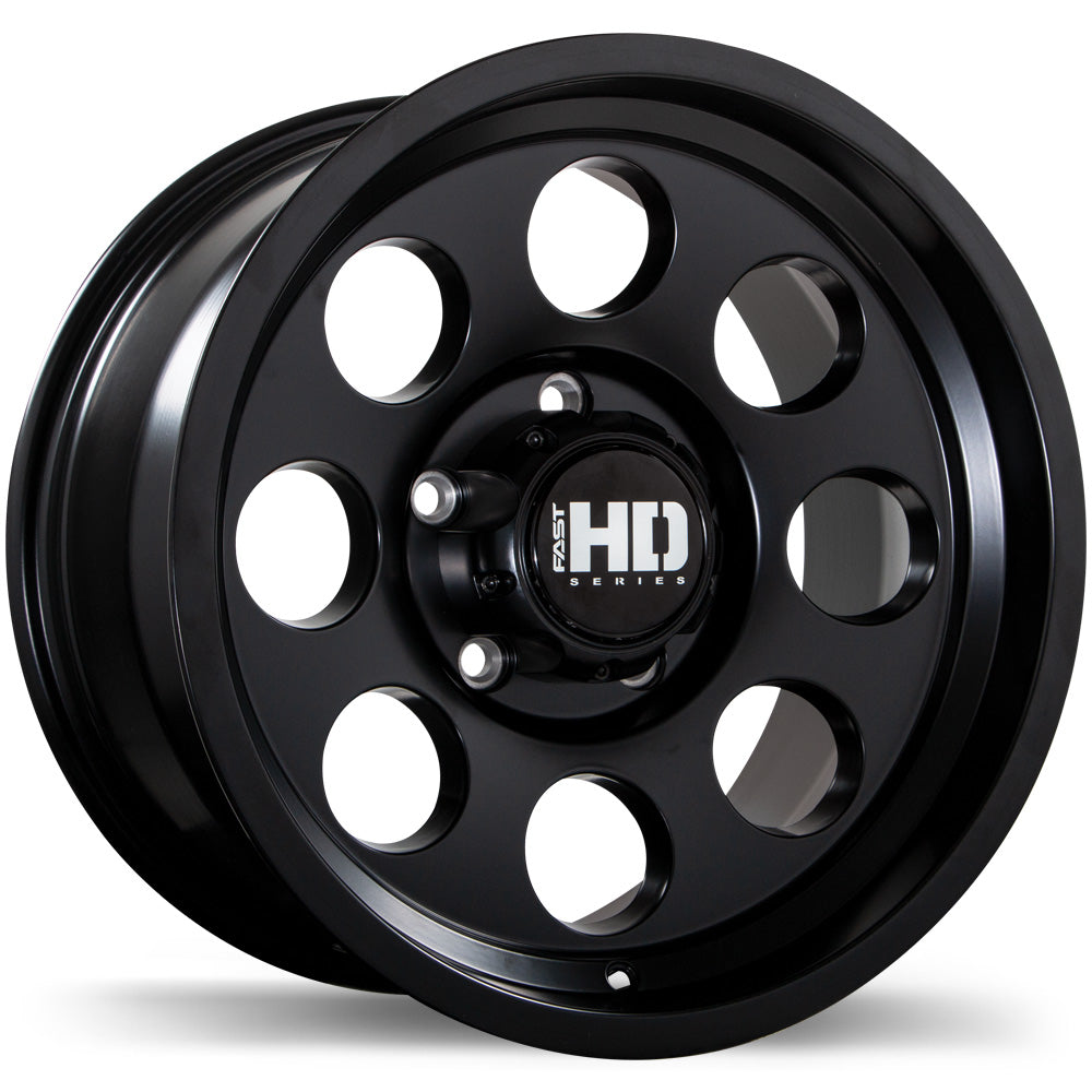 Fast HD Detour Satin Black 17x9.0 5x139.7 et0 78.1 F236-1790-85BT+00C781