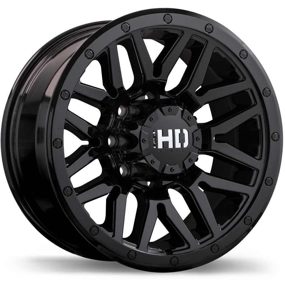 Fast HD Menace Gloss Black 17x8.0 8x165.1 et15 125 F240-1780-82BN+15C250