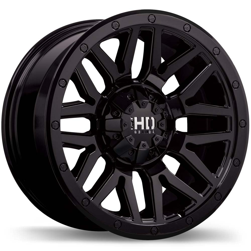 Fast HD Menace Gloss Black 20x9.0 5x127 / 139.7 et15 87.1 F240-2090-28BN+15C871