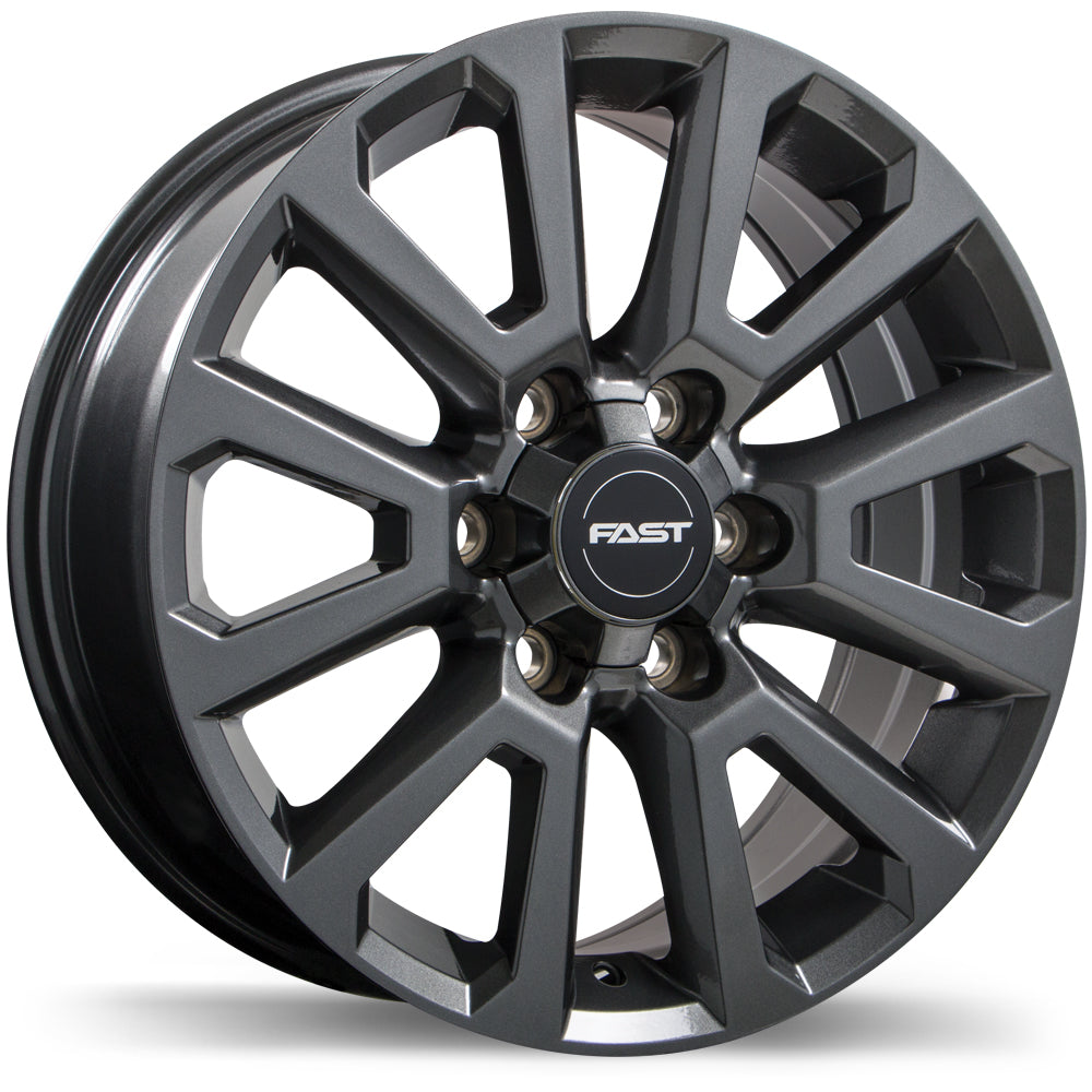 Fast Wheels Storm II Gloss Gunmetal 20x8.5 6x135 et35 87.1 F245-2085-36MN+35C871