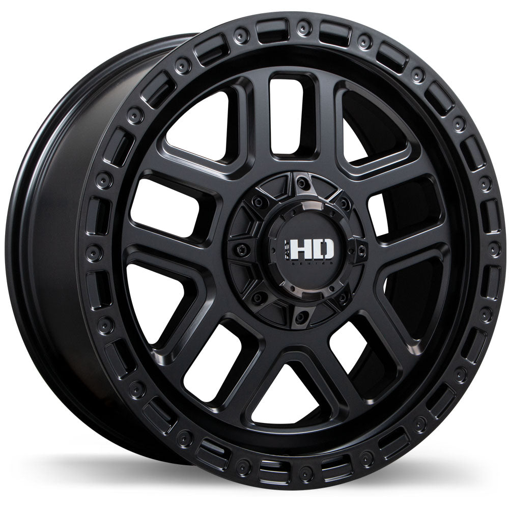 Fast HD Summit Satin Black 17x8.0 6x135 / 139.7 et25 87.1 F252-1780-89BT+25C871