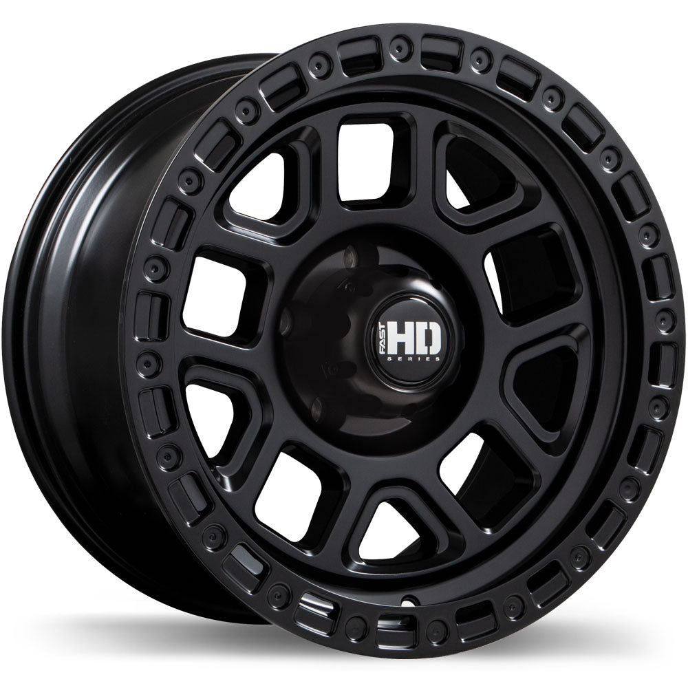 Fast HD Summit Satin Black 17x9.0 5x127 et-5 71.5 F252-1790-73BT-05C715