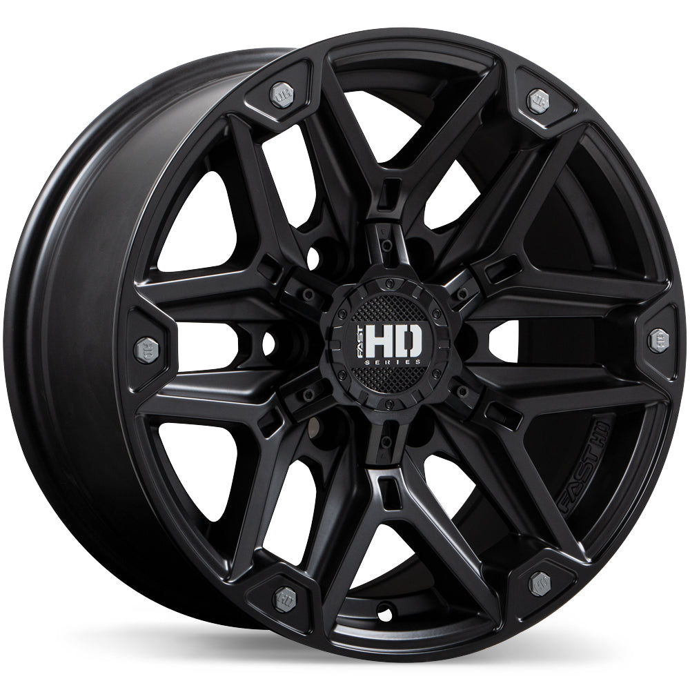 Fast HD RECON Satin Black Anthracite 16x8.0 6x139.7 et10 106.1 F259-1680-83BT+10C061