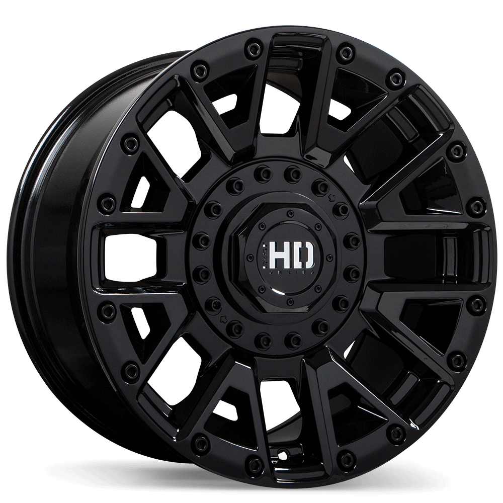 Fast HD Knuckles Gloss Black 20x10.0 8x180 et0 125 F260-2000-98BN+00C250