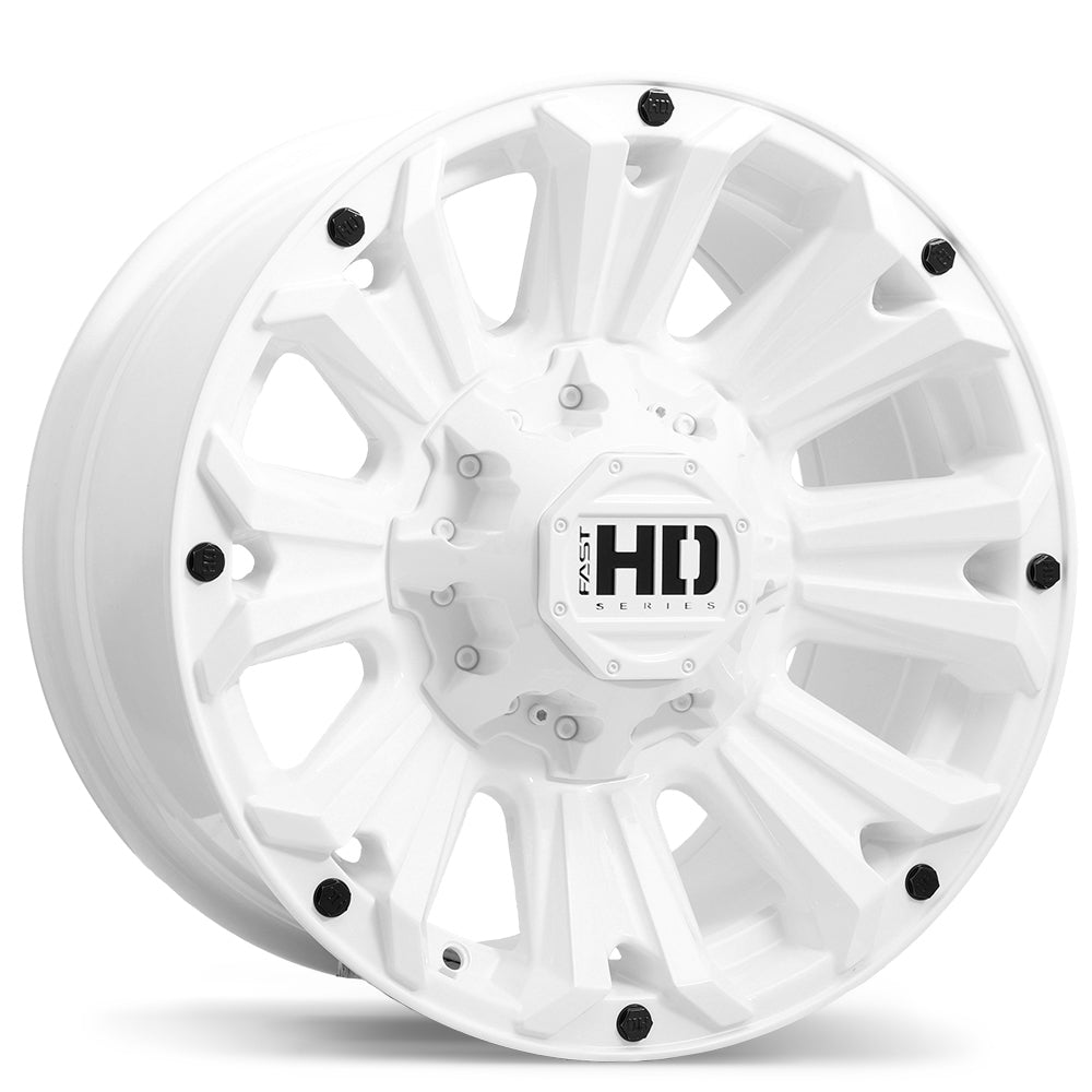 Fast HD AMMO Gloss White 16x8.0 8x165.1 et10 125 F261-1680-82WN+10C250