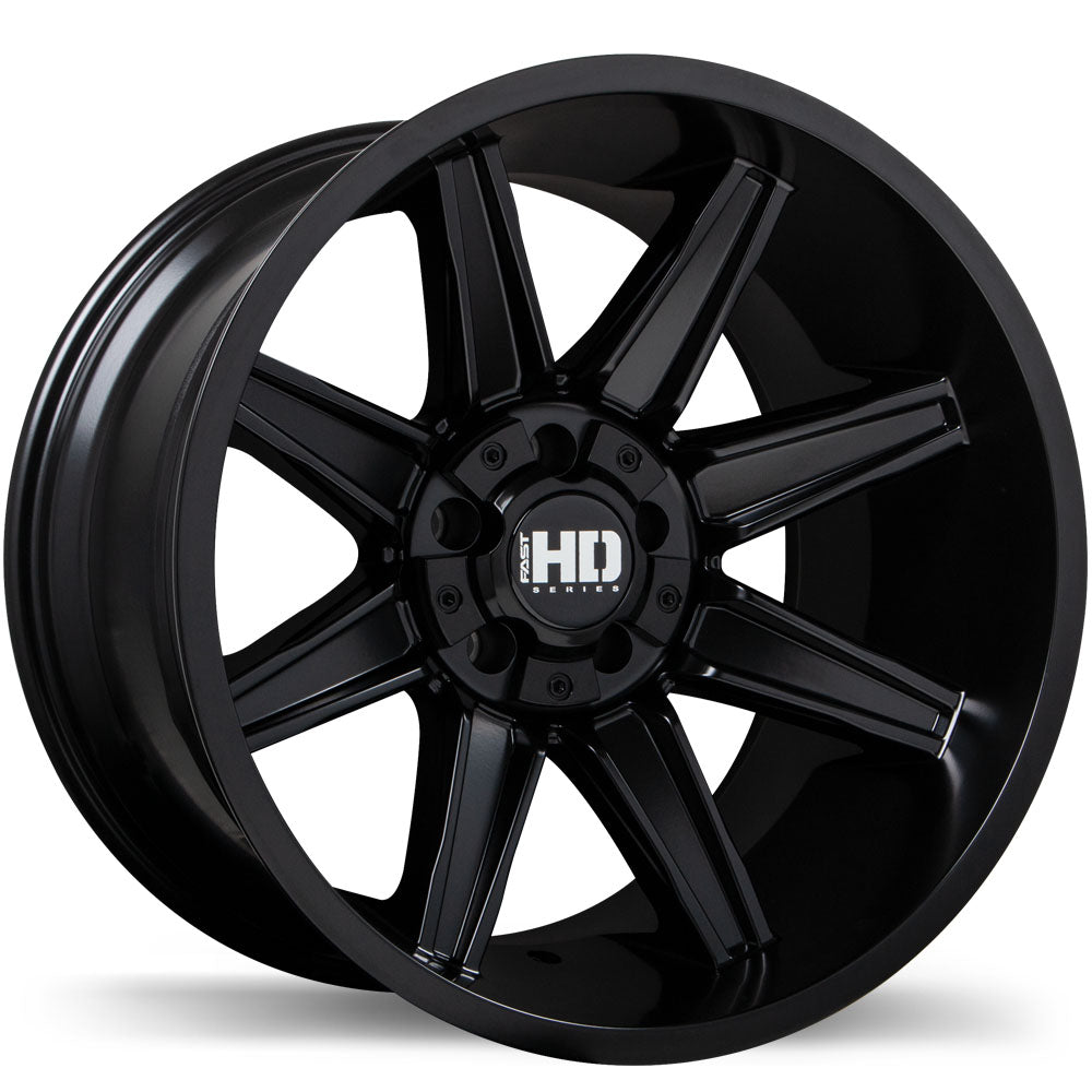 Fast HD HAVOK Satin Black 20x12.0 5x127 / 139.7 et-44 87.1 F262-2020-28BT-44C871
