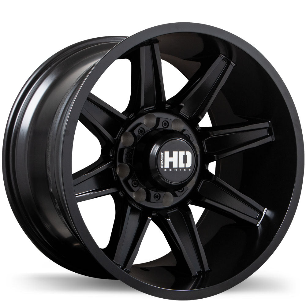 Fast HD HAVOK Satin Black 20x12.0 8x165.1 et-44 125 F262A-2020-82BT-44C250
