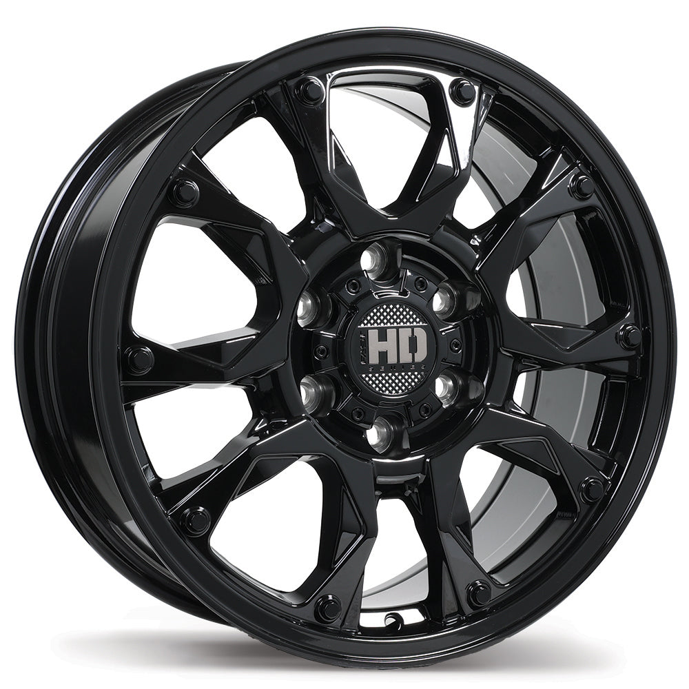 Fast HD Tactical Gloss Black 17x8.0 6x139.7 et24 95.1 F269-1780-83BN+24C951