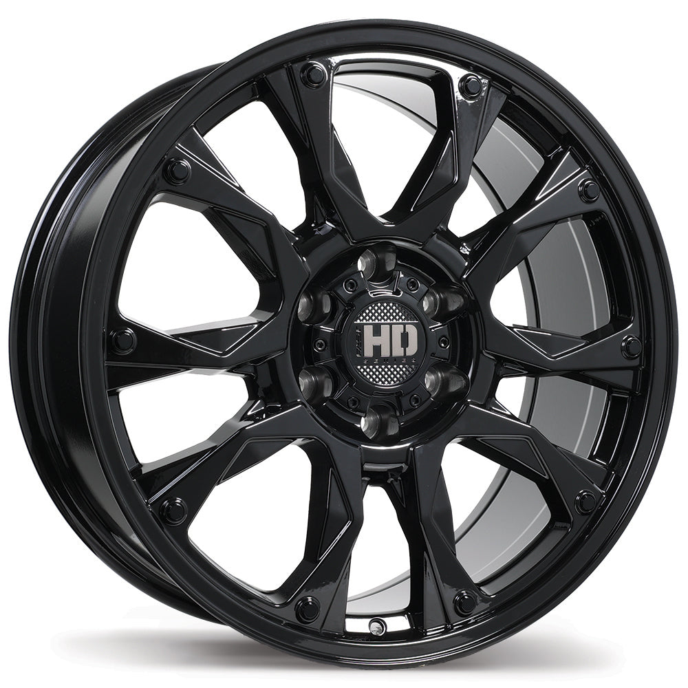 Fast HD Tactical Gloss Black 20x9.0 6x139.7 et28 95.1 F269-2090-83BN+28C951