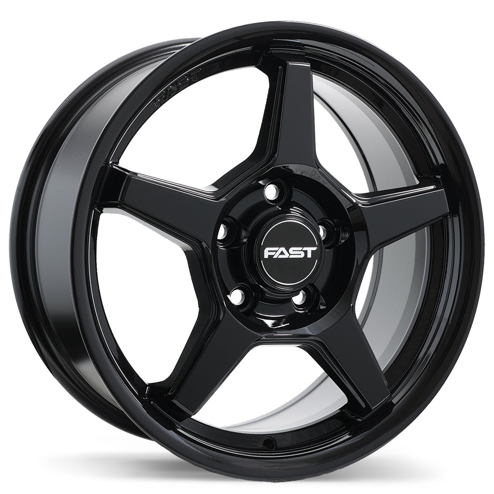 Fast Wheels Flair Gloss Black 16x7.0 5x114.3 et45 70.6 F272-1670-65BN+45C706