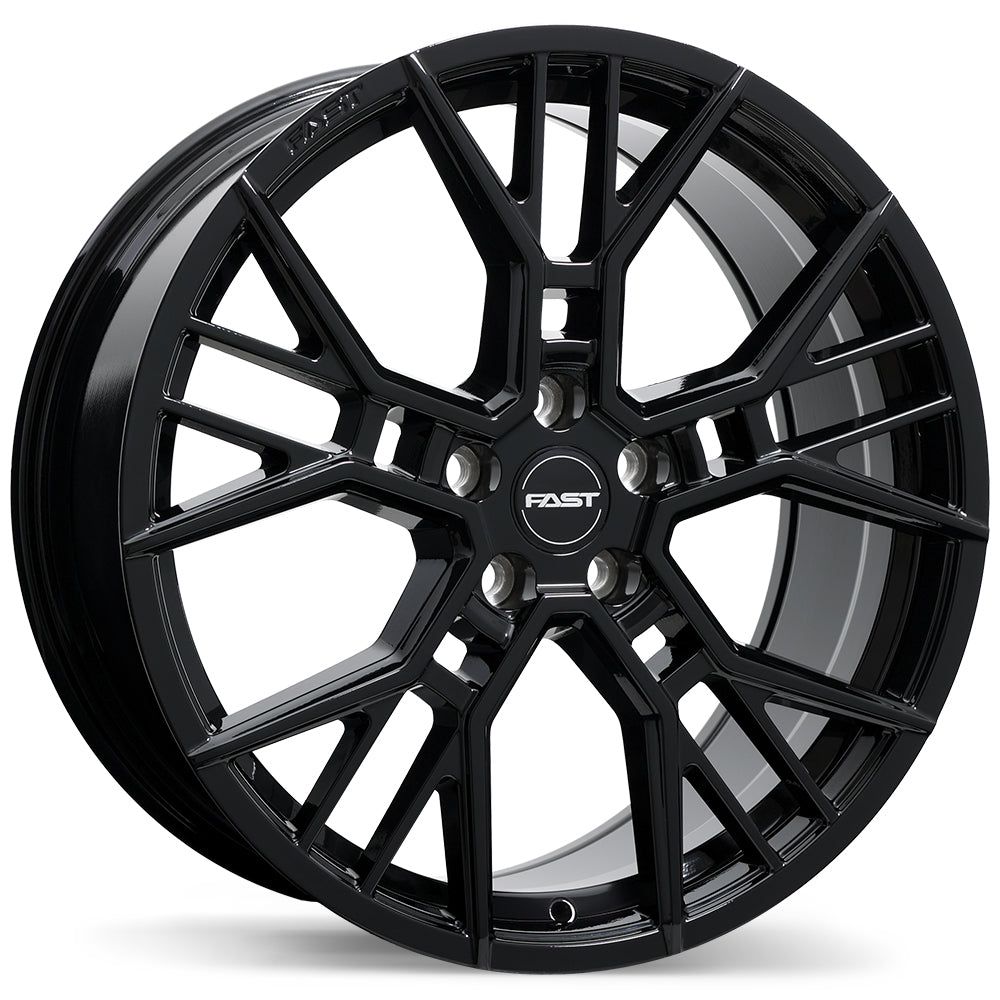 Fast Wheels Spectre Gloss Black 20x8.5 5x114.3 et44 66.1 F278N-2085-65BN+44F661