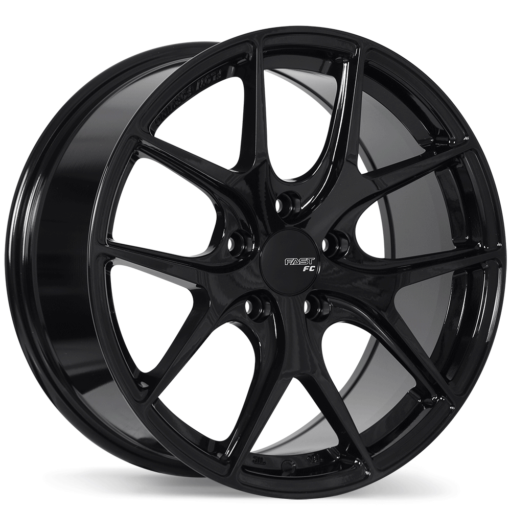 Fast Wheels FC04 Metallic Black 20x8.5 5x112 et35 72.6 FC04-2085-44BE+35C726