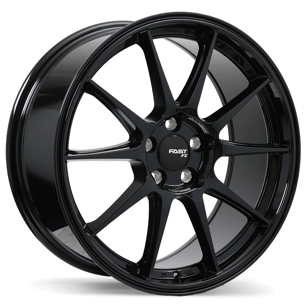 Fast Wheels FC08 Gloss Black 19x9.0 5x108 et38 72.6 FC08A-1990-31BN+38C726