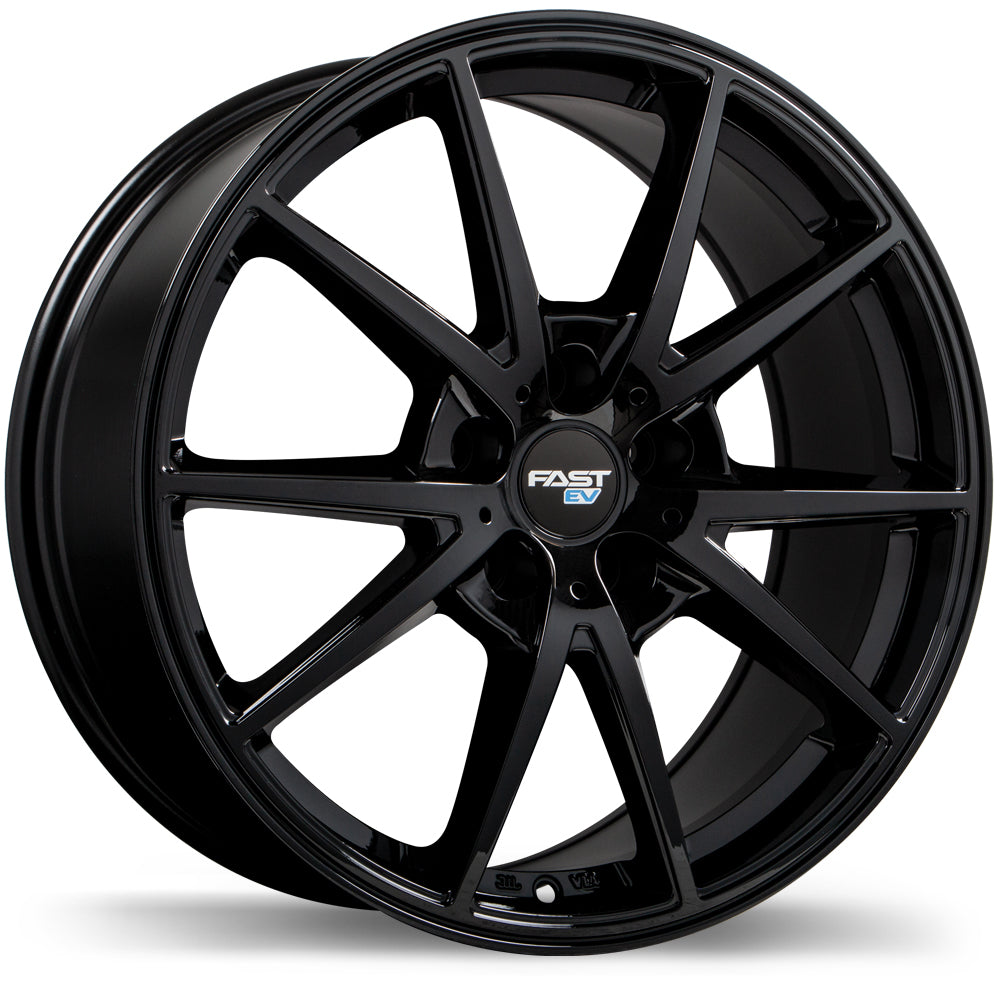 Fast Wheels EV02 Gloss Black 17x6.5 5x114.3 et38 67.1 FE02-1765-65BN+38C671