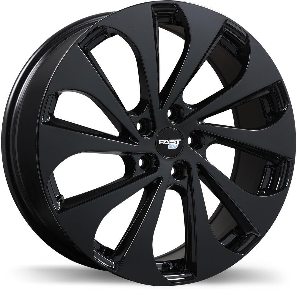 Fast Wheels EV05 Gloss Black 19x8.5 5x114.3 et40 70.2 FE05E-1985-65BN+40C702