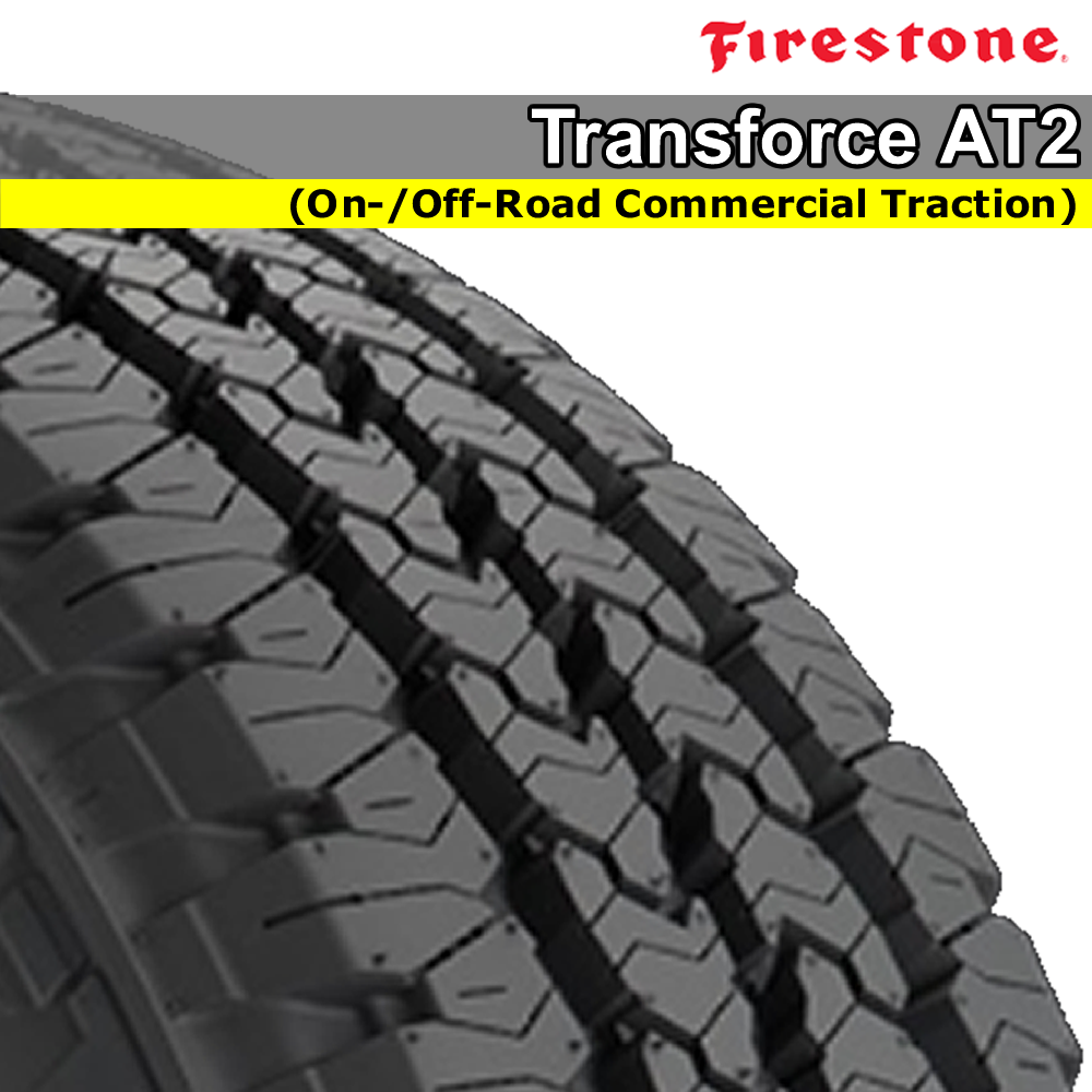 Firestone TRANSFORCE AT2 LT265/60R20 121R E 000192