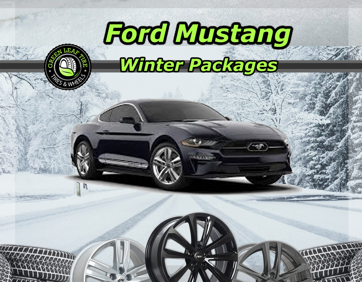 Ford Mustang Winter Tire Package, 18" Alloy + 235/60R18 Nankang