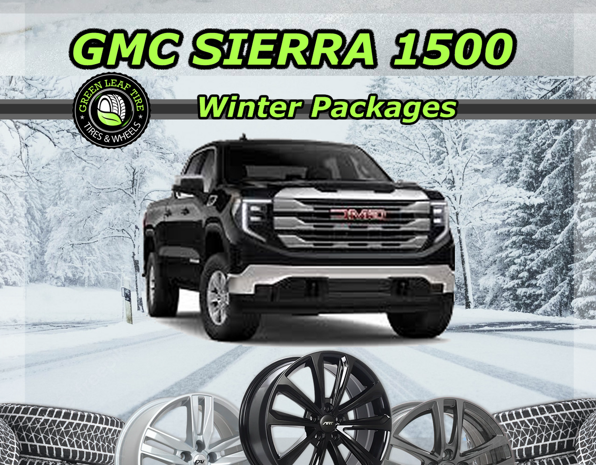 GMC SIERRA 1500 Winter Tire Package 17" Steel + 265/70R17 Antares Grip 20