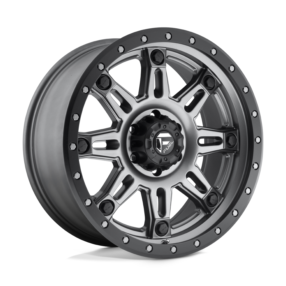 Fuel 1PC D568 HOSTAGE III MATTE GUN METAL BLACK BEAD RING 18X9 6x139.7 et20 108