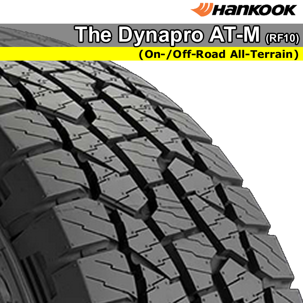 Hankook RF10 Dynapro AT-M OWL NISSAN FRONTIER (3PMS) P265/75R16 114T