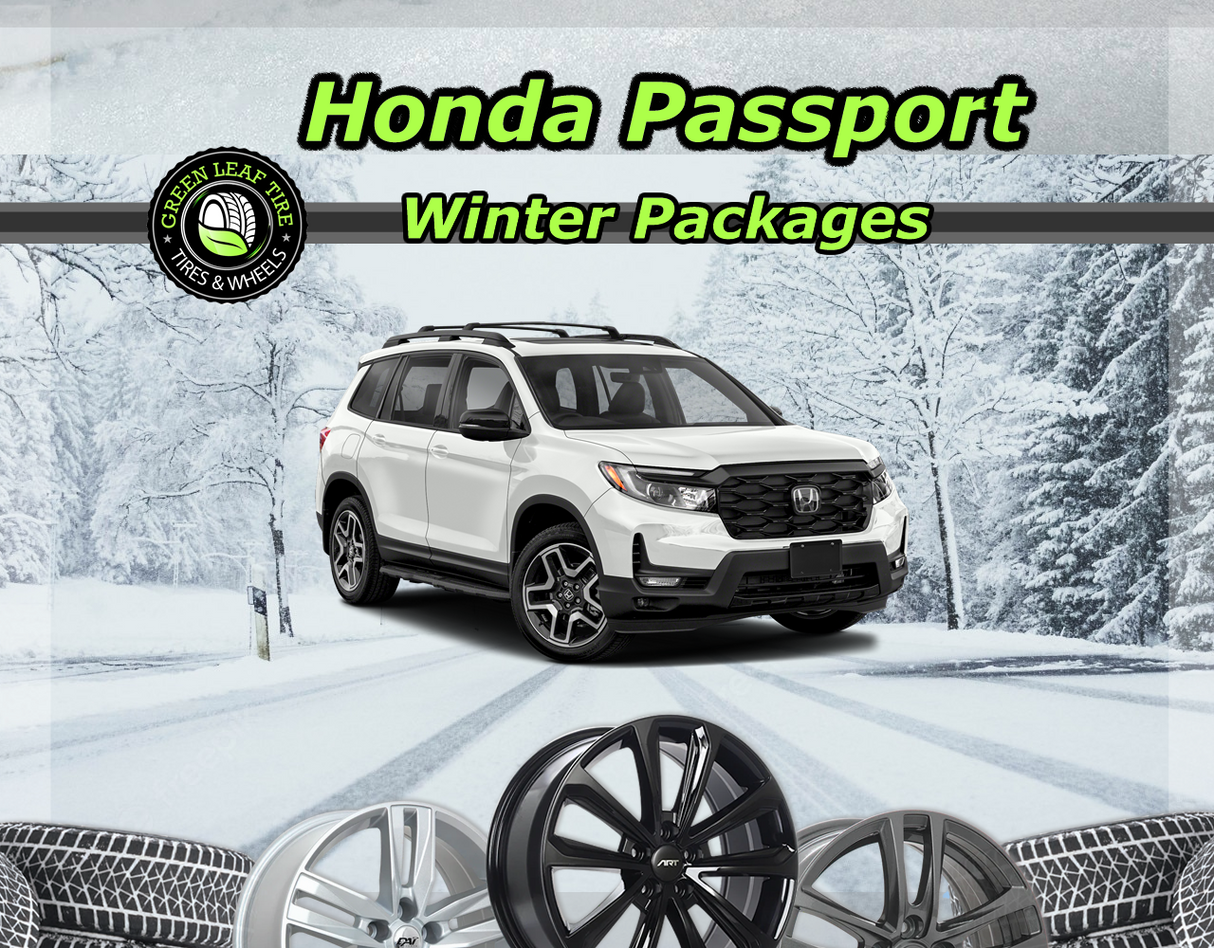 HONDA Passport Winter Tire Package, 17" Steel + 235/65R17 Antares Grip 20