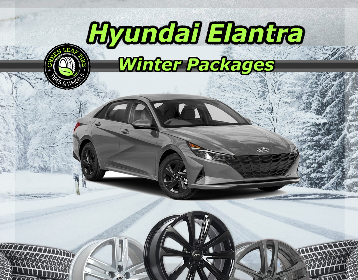 Hyundai Elantra Winter Tire Package, 16" Steel + 205/55R16 Antares Grip 20