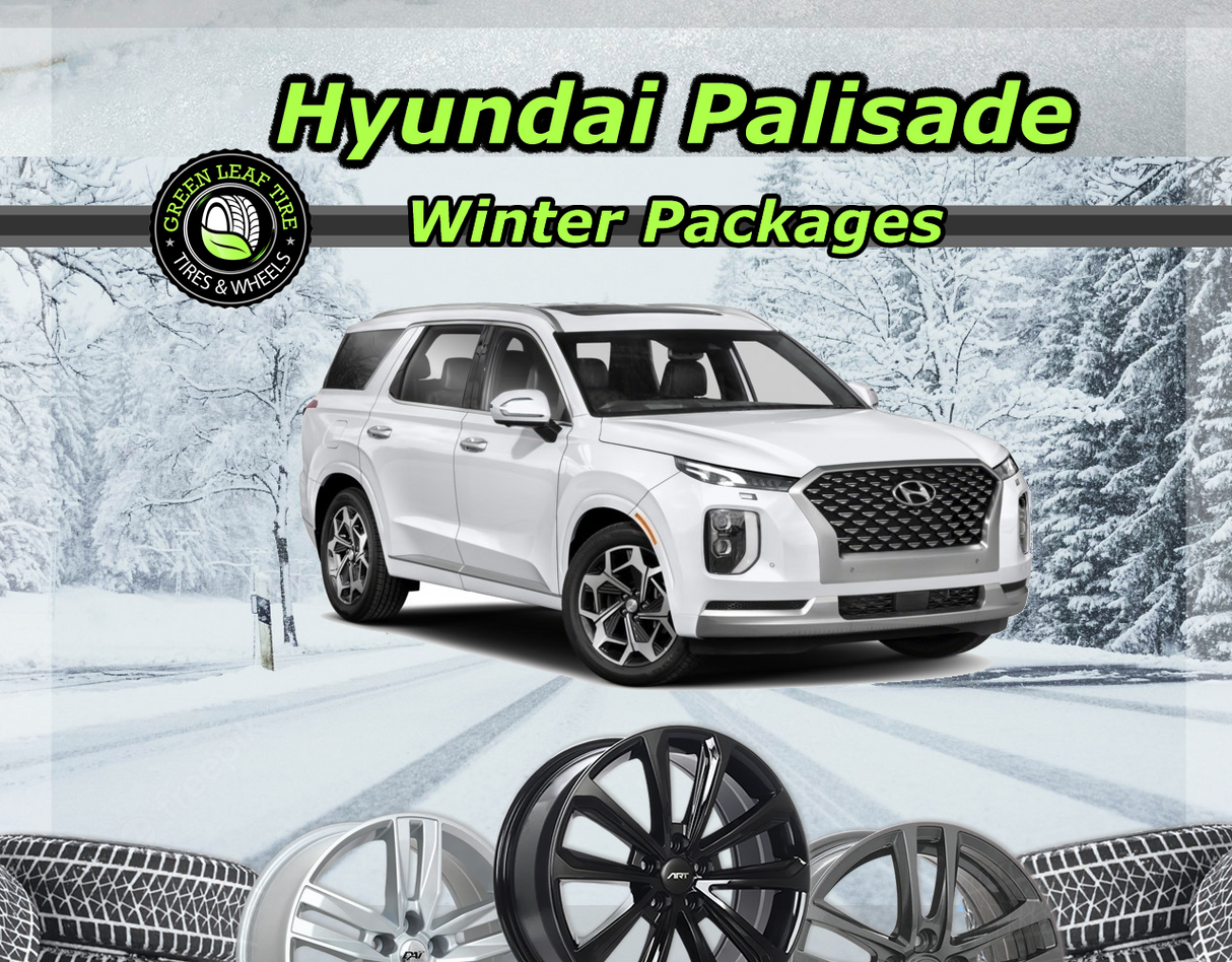 Hyundai Palisade Winter Tire Package, 18" Steel + 235/60R18 Antares Grip 20
