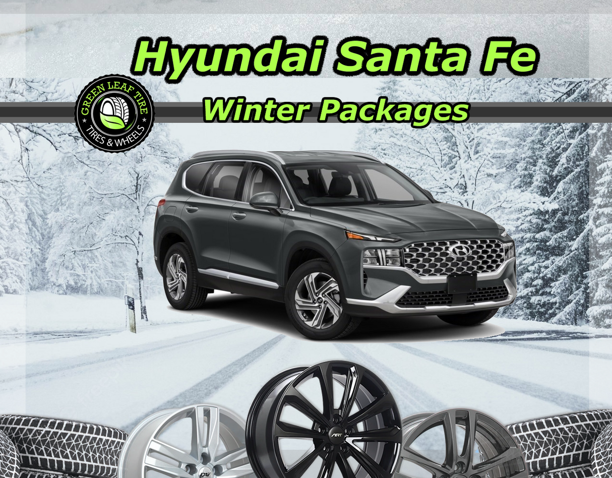Hyundai Santa Fe Winter Tire Package, 18" Steel + 235/60R18 Antares Grip 20