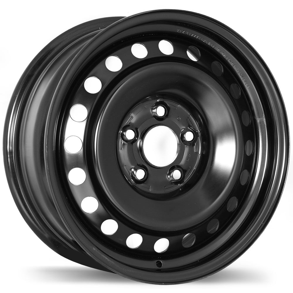 Steel / Acier Standard Black 16x6.5 5x114.3 et40 66.1 K8177