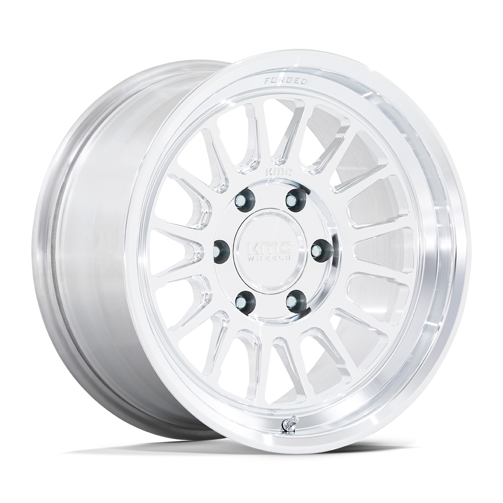 KMC KM447 IMPACT FORGED MONOBLOCK RAW MACHINED 18X9 6x139.7 et0 106.1