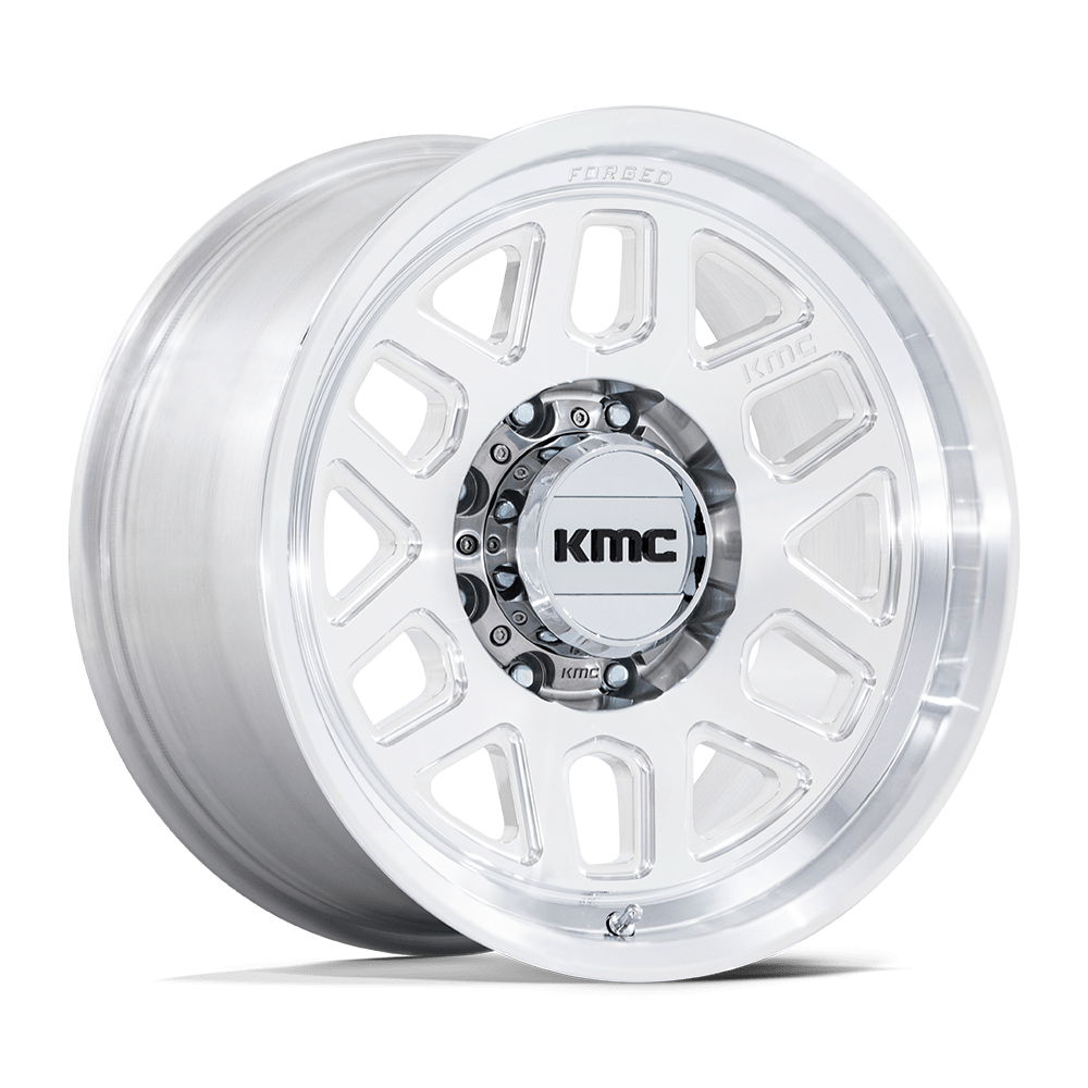 KMC KM451 MESA FORGED MONOBLOCK RAW MACHINED 18X9 8x180 et-12 124.2