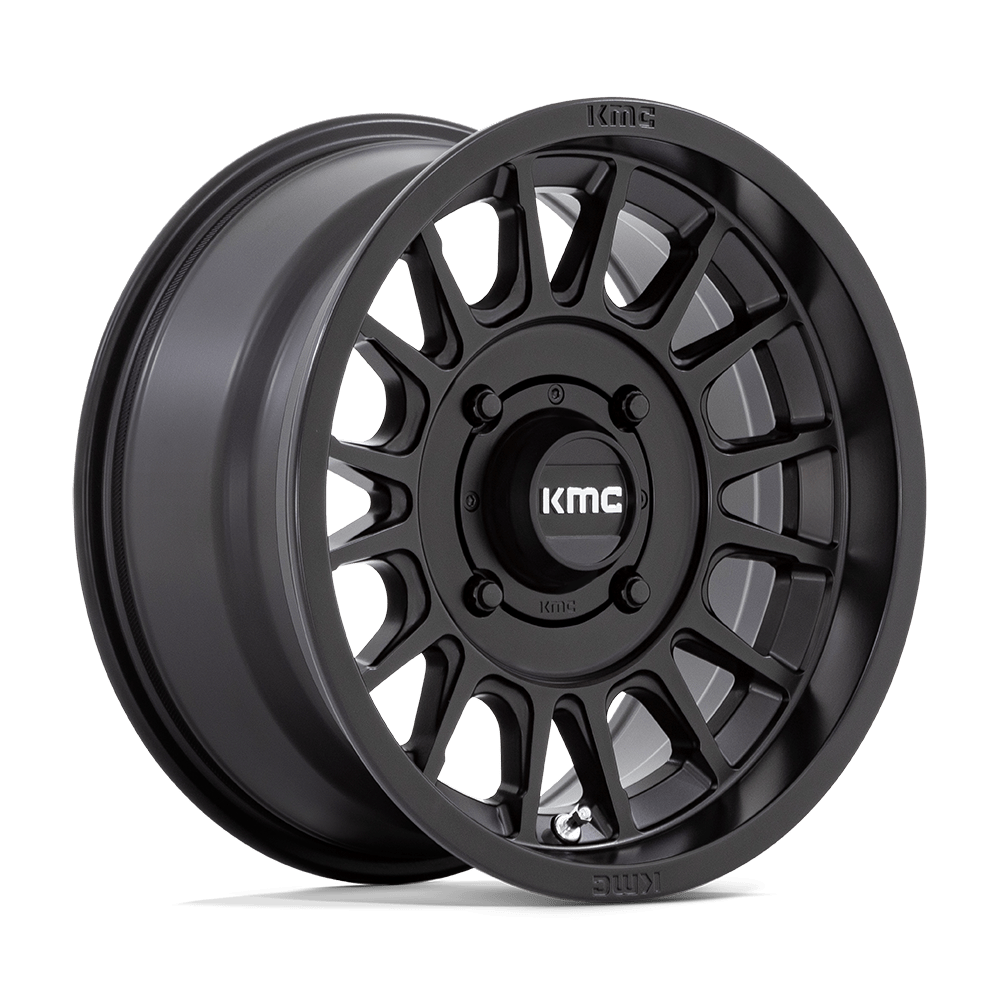 KMC Powersports KS138 IMPACT UTV SATIN BLACK 15X7 4x156 et10 115.1