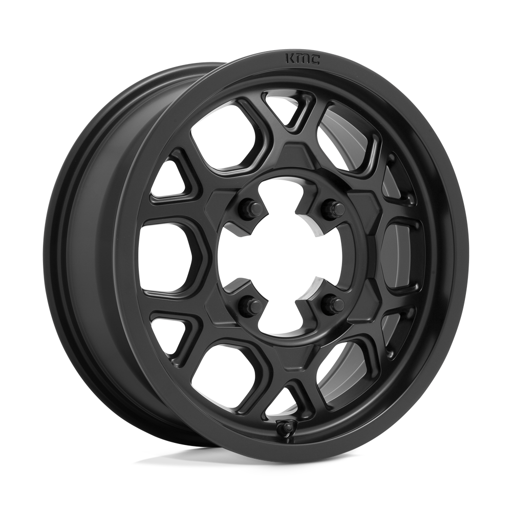 KMC Powersports KS133 MESA LITE SATIN BLACK 15X6 4x156 et38 115.1