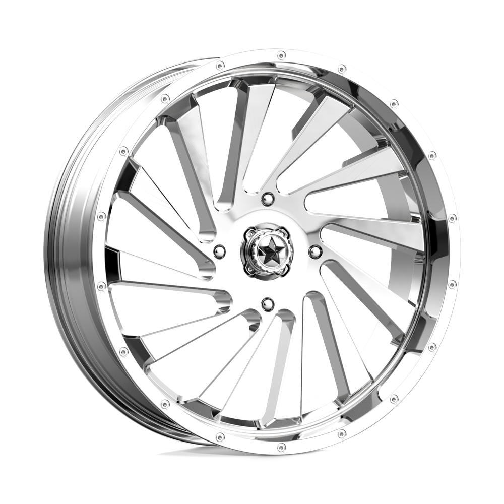 MSA Offroad Wheels M46 BLADE CHROME 22X7 4x156 et0 115.1