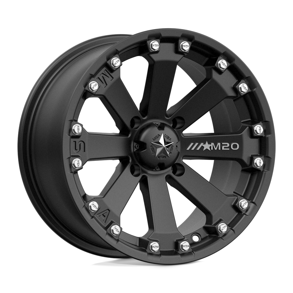 MSA Offroad Wheels M20 KORE MATTE BLACK 14X7 4x137 et0 112.1