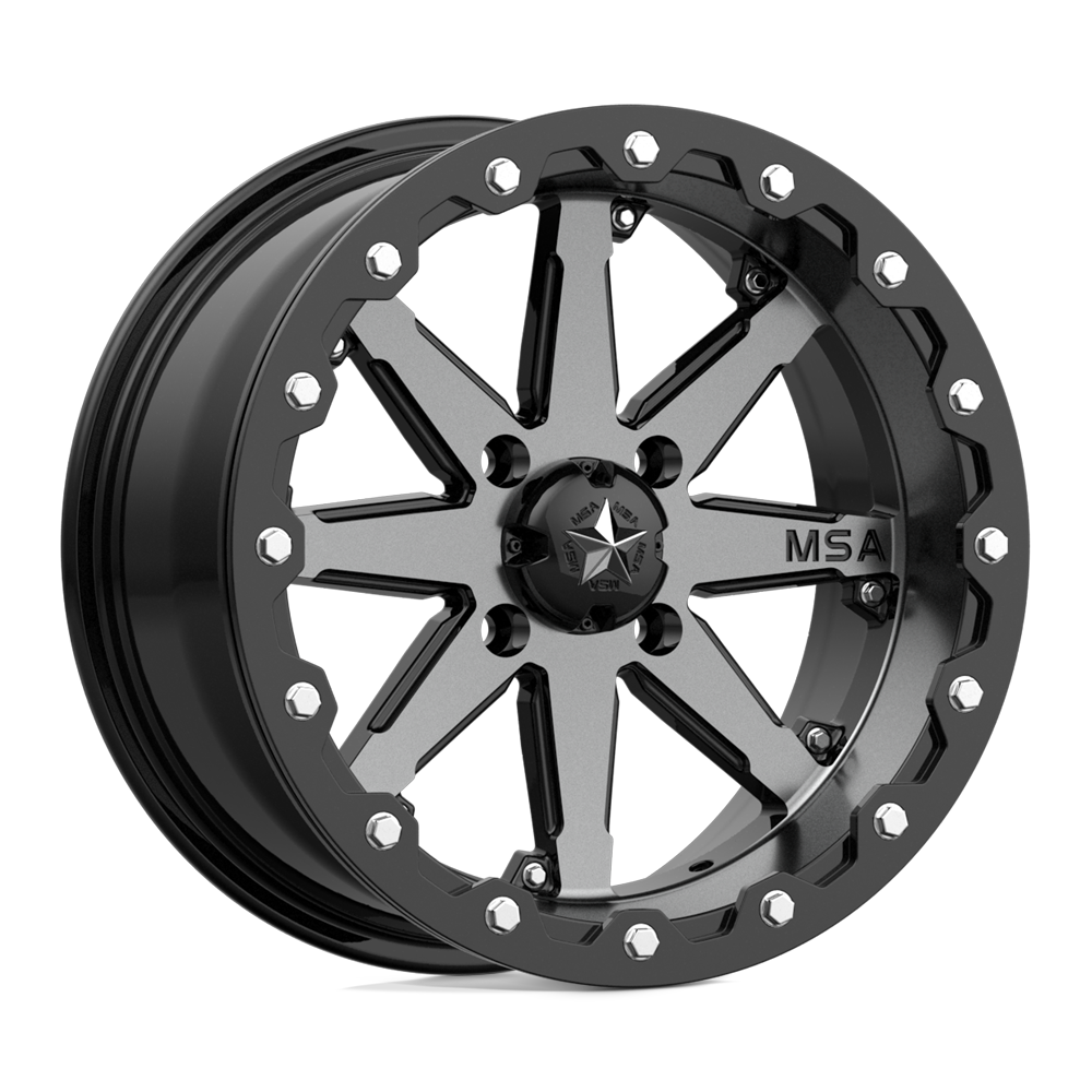 MSA Offroad Wheels M21 LOK BEADLOCK CHARCOAL TINT 15X7 4x110 et0 86