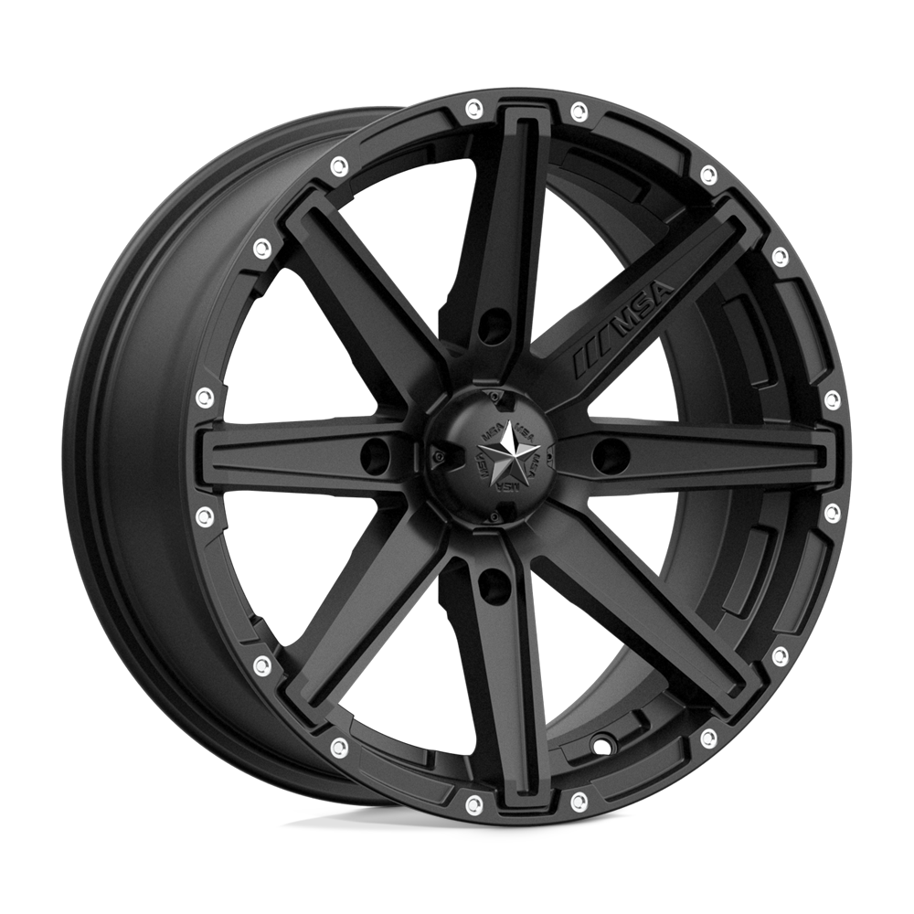 MSA Offroad Wheels M33 CLUTCH SATIN BLACK 16X7 4x137 et10 112.1