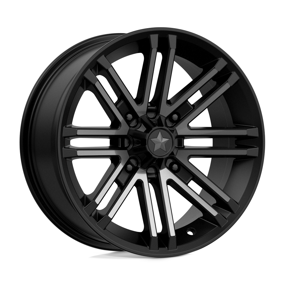 MSA Offroad Wheels M40 ROGUE SATIN BLACK W/ TITANIUM TINT 16X7 4x156 et10 132