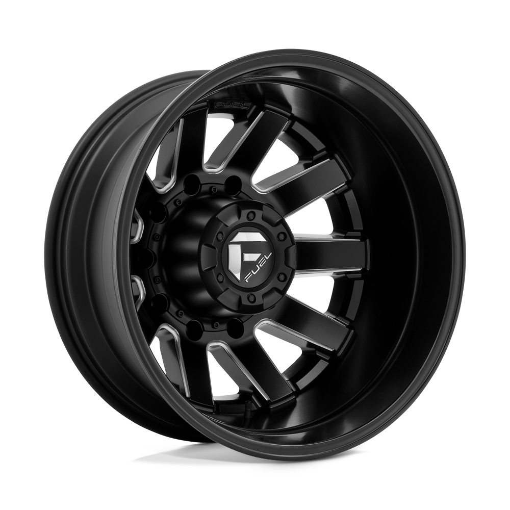 Fuel 1PC D538 MAVERICK MATTE BLACK MILLED 22X8.25 8x165.1 et-215 121.5