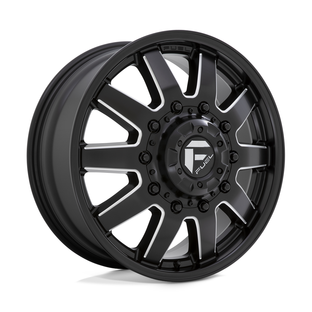 Fuel 1PC D538 MAVERICK MATTE BLACK MILLED 22X8.25 8x165.1 et105 121.5