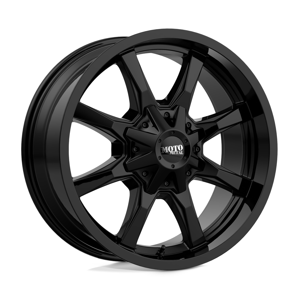 Moto Metal MO970 FULL GLOSS BLACK 20X9 8x180 et0 124.2